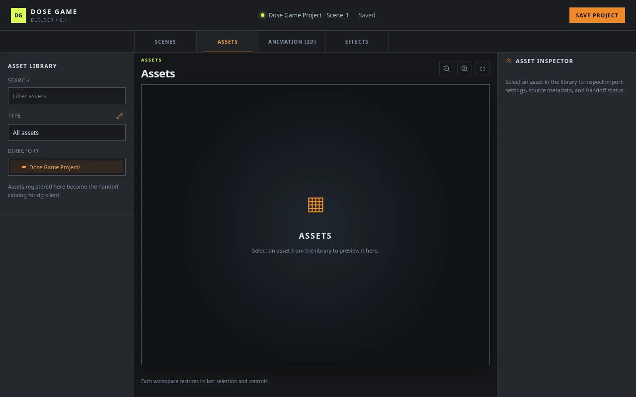 Asset library